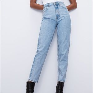 Zara mom jeans